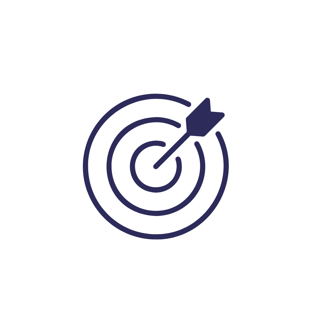 Target illustration representing InterEdu's mission
